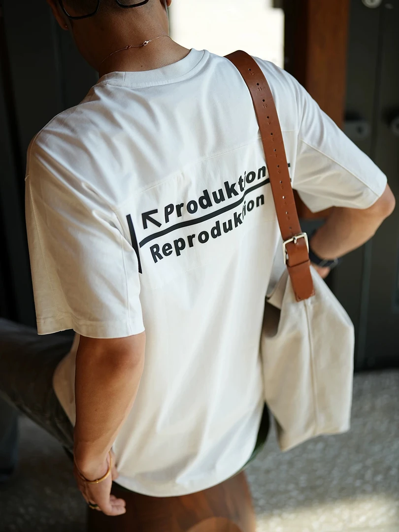 夏日穿搭精工绣标纯棉短袖T恤男夏季穿搭新款潮牌后背贴布圆领