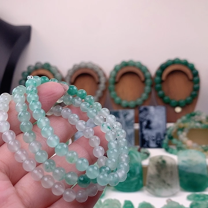 石英质玉未镶嵌手链