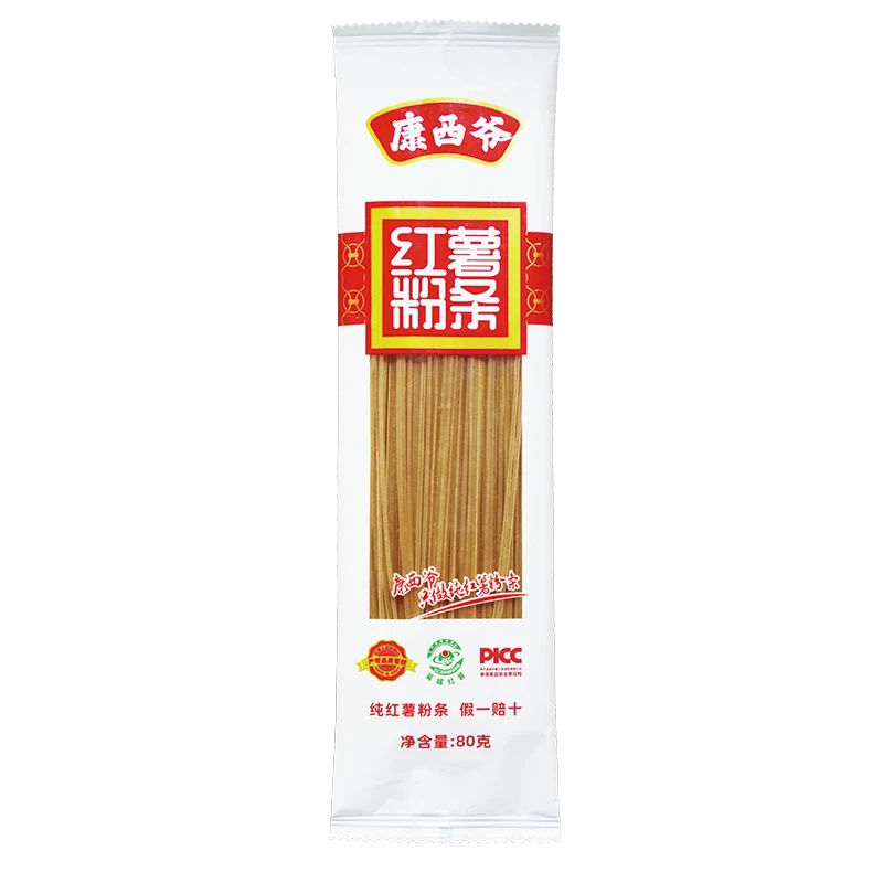康西爷纯红薯粉条零明矾零明胶零人工色素地瓜粉条