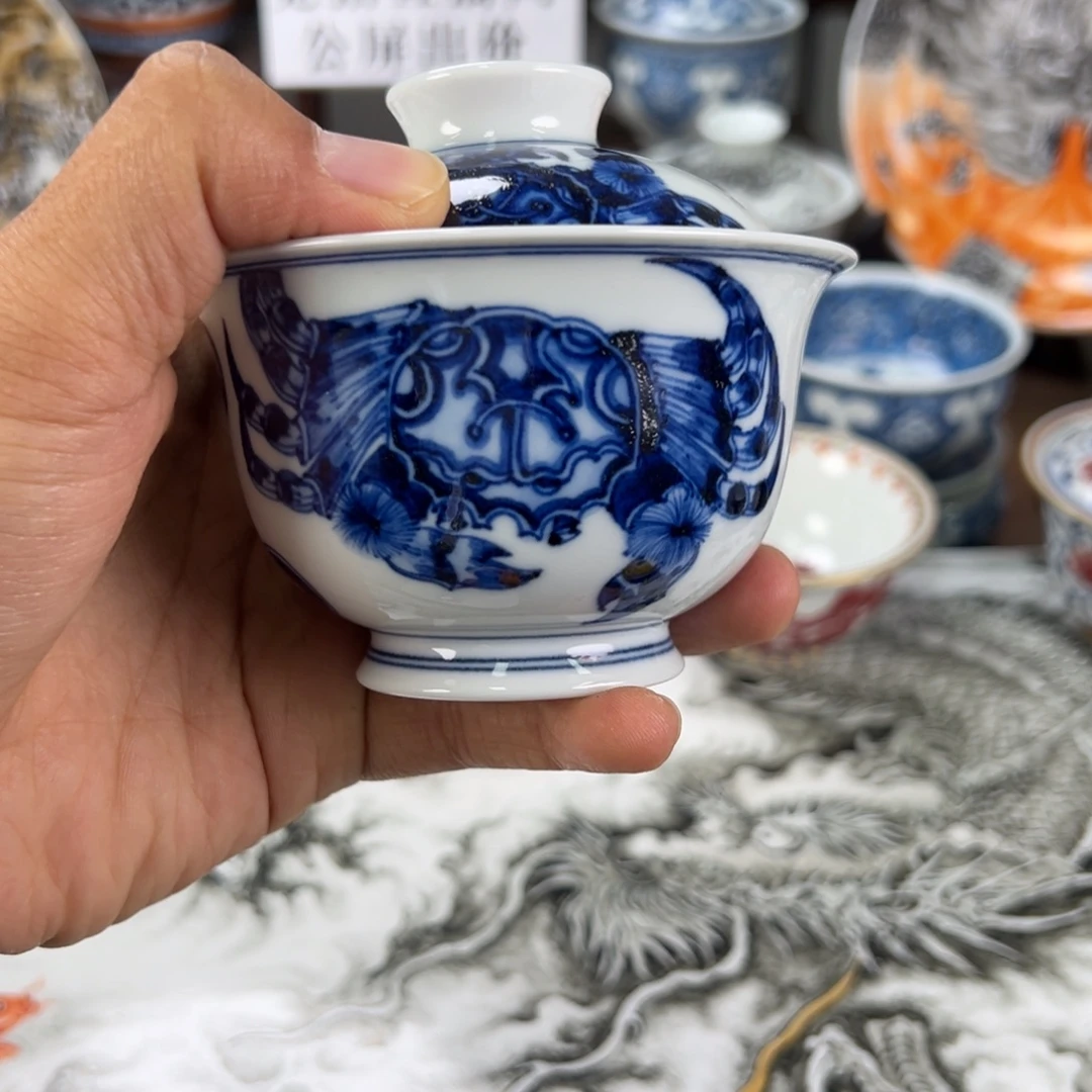瓷片景德镇手工手绘陶瓷