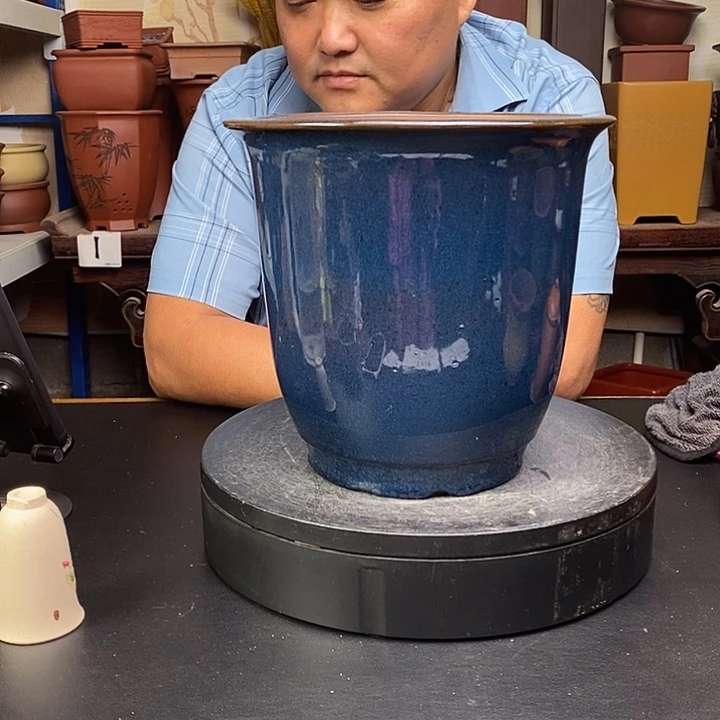 紫砂花盆货号一只JZ3