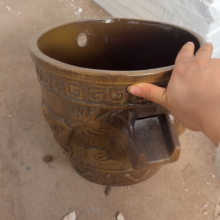 粗陶口径25/21进水口2厘米