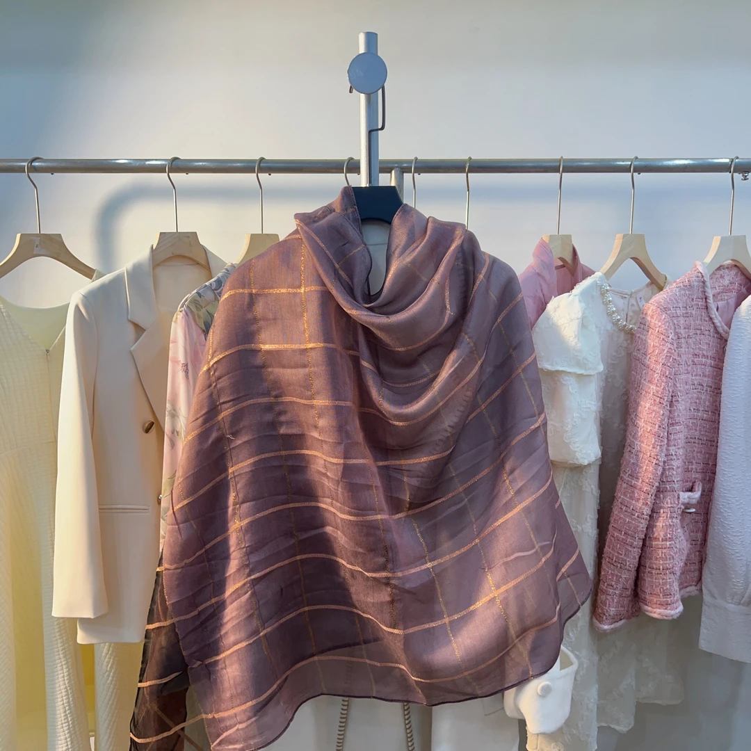 【美夫人补贴】雅鹿时尚百搭丝巾L0903