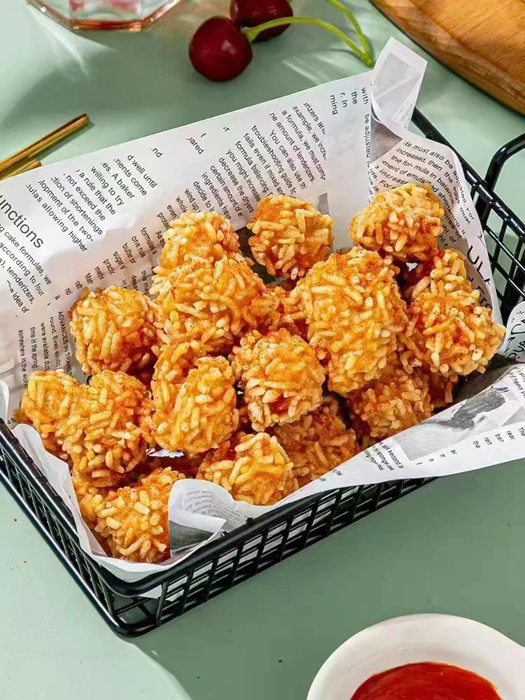 零售-椒香锅巴鸡块酥脆可油炸追剧零食