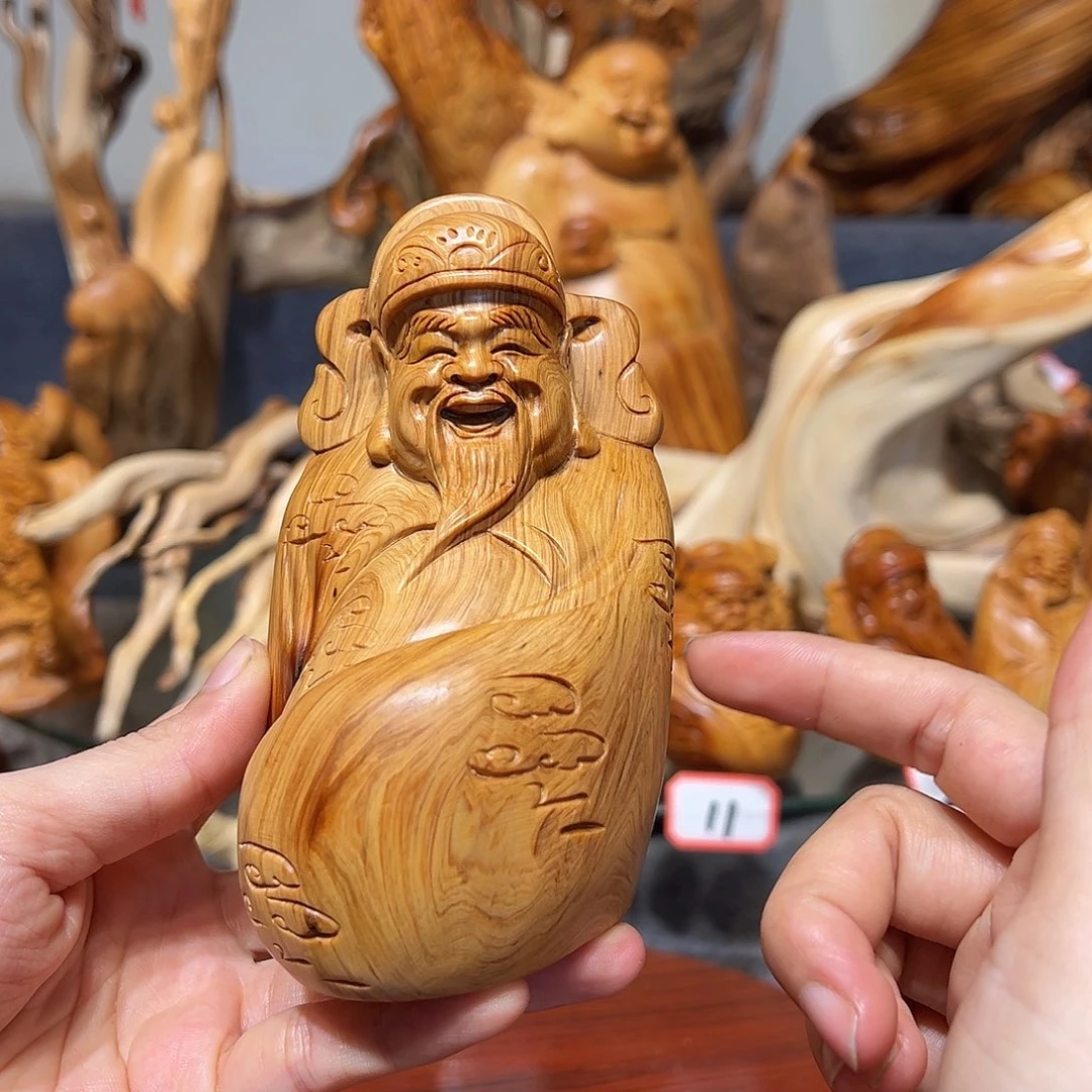 柏木（崖柏）崖柏木手把件摆件