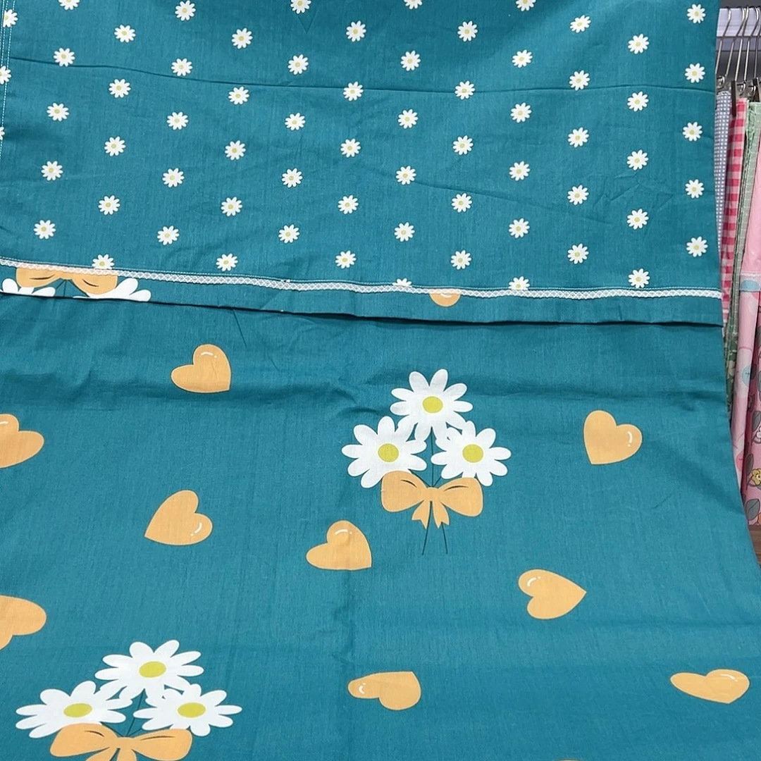 棉棉棉正版绿团花000