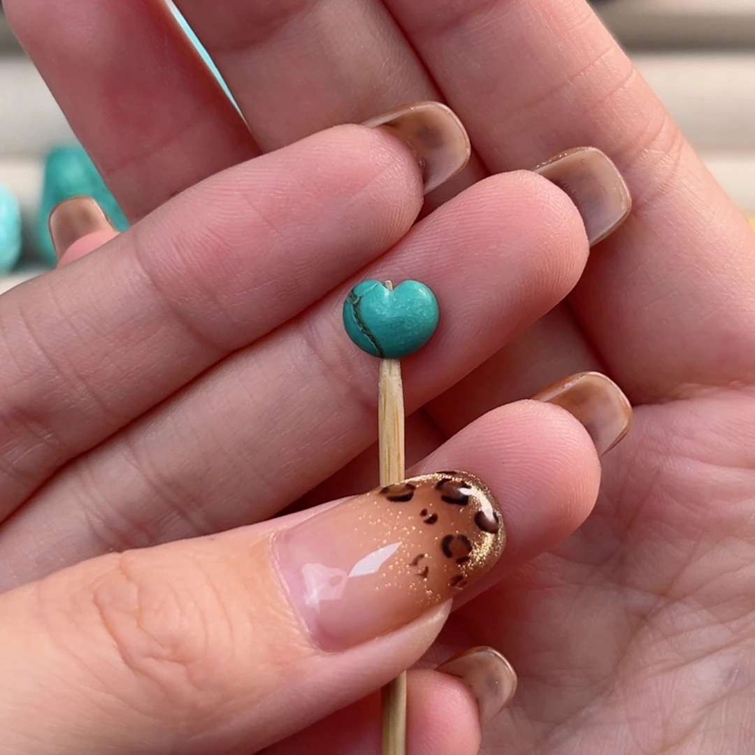 绿松石未镶嵌配饰