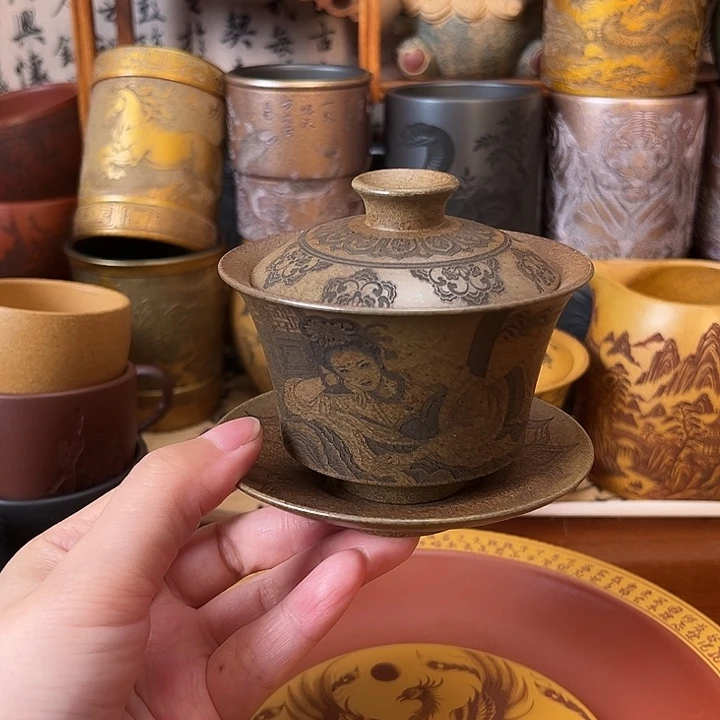茶杯紫砂宜兴紫砂茶杯正品
