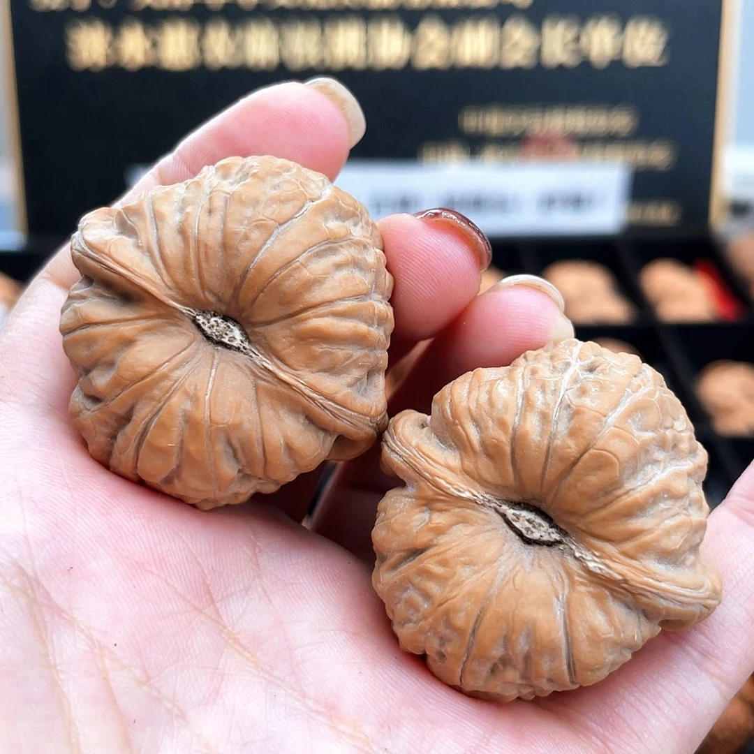 把件文玩核桃38毕业级正圆大深凹底➕正肩主播同款38s1