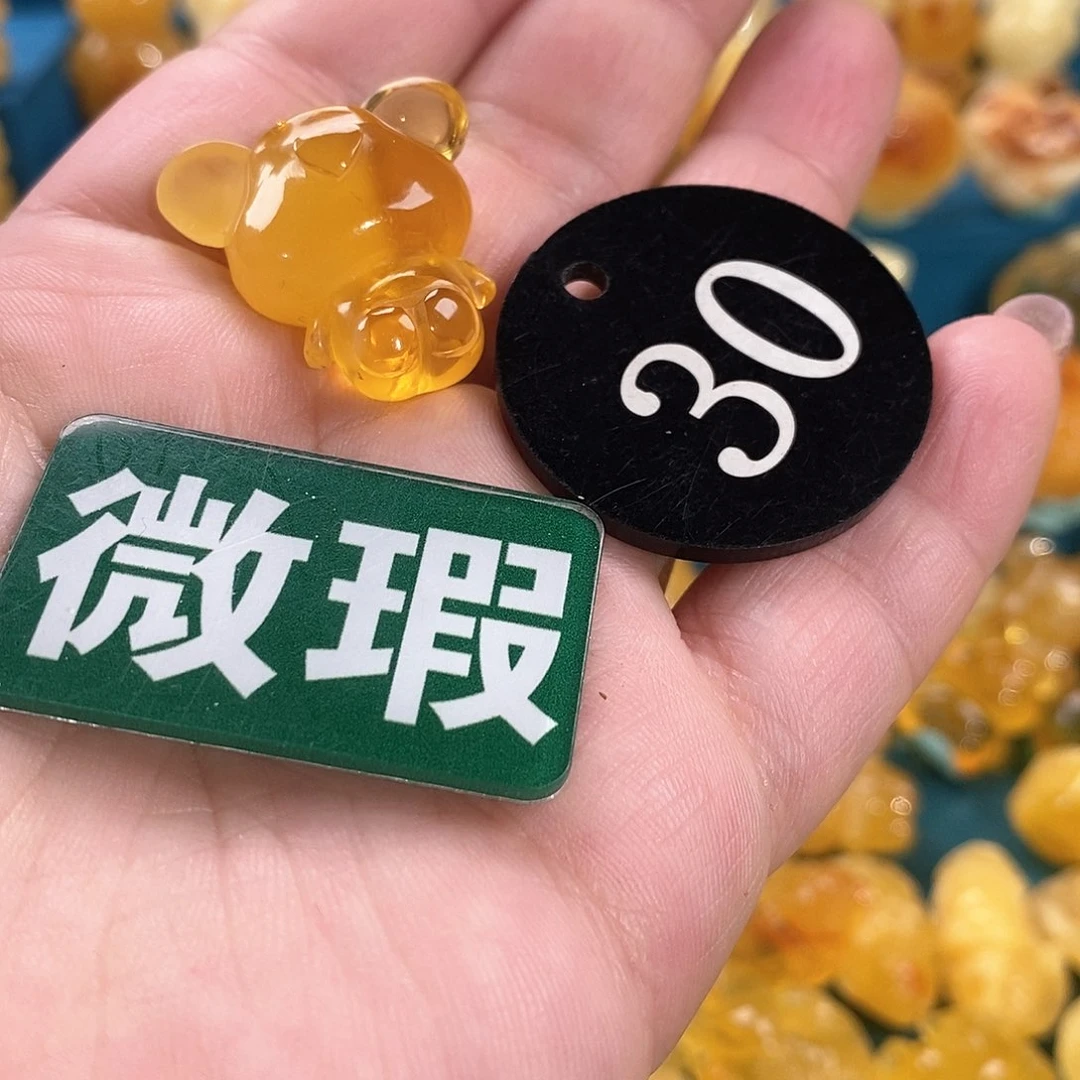 琥珀颈饰未镶嵌?****?裸石