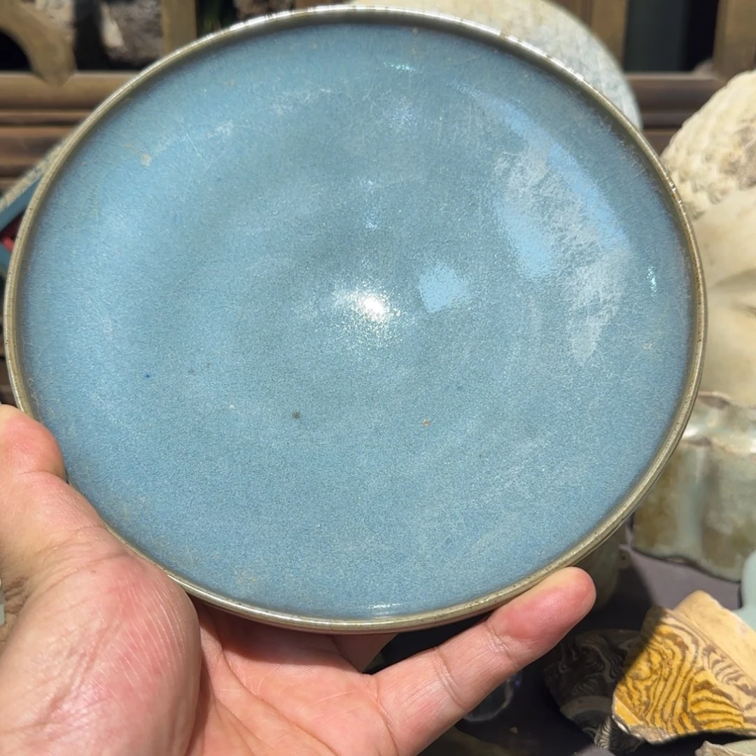 东***哥钧窑天晴釉盘子全品
