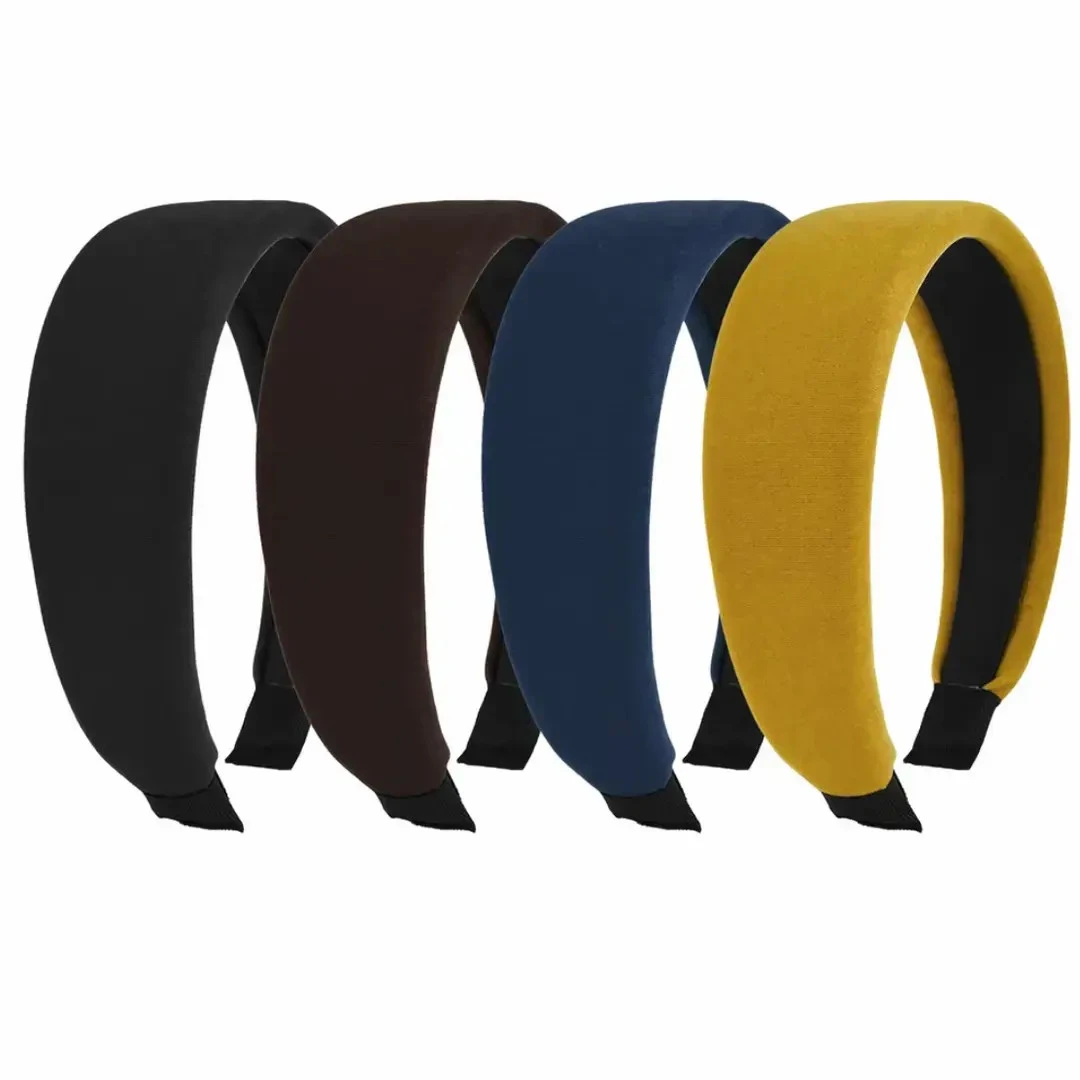 新款韩版时尚百搭丝绒发箍女高颅顶发箍外出简约版洗脸压发发箍