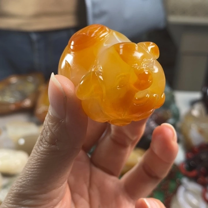 玛瑙/玉髓吊坠(不含链)未镶嵌