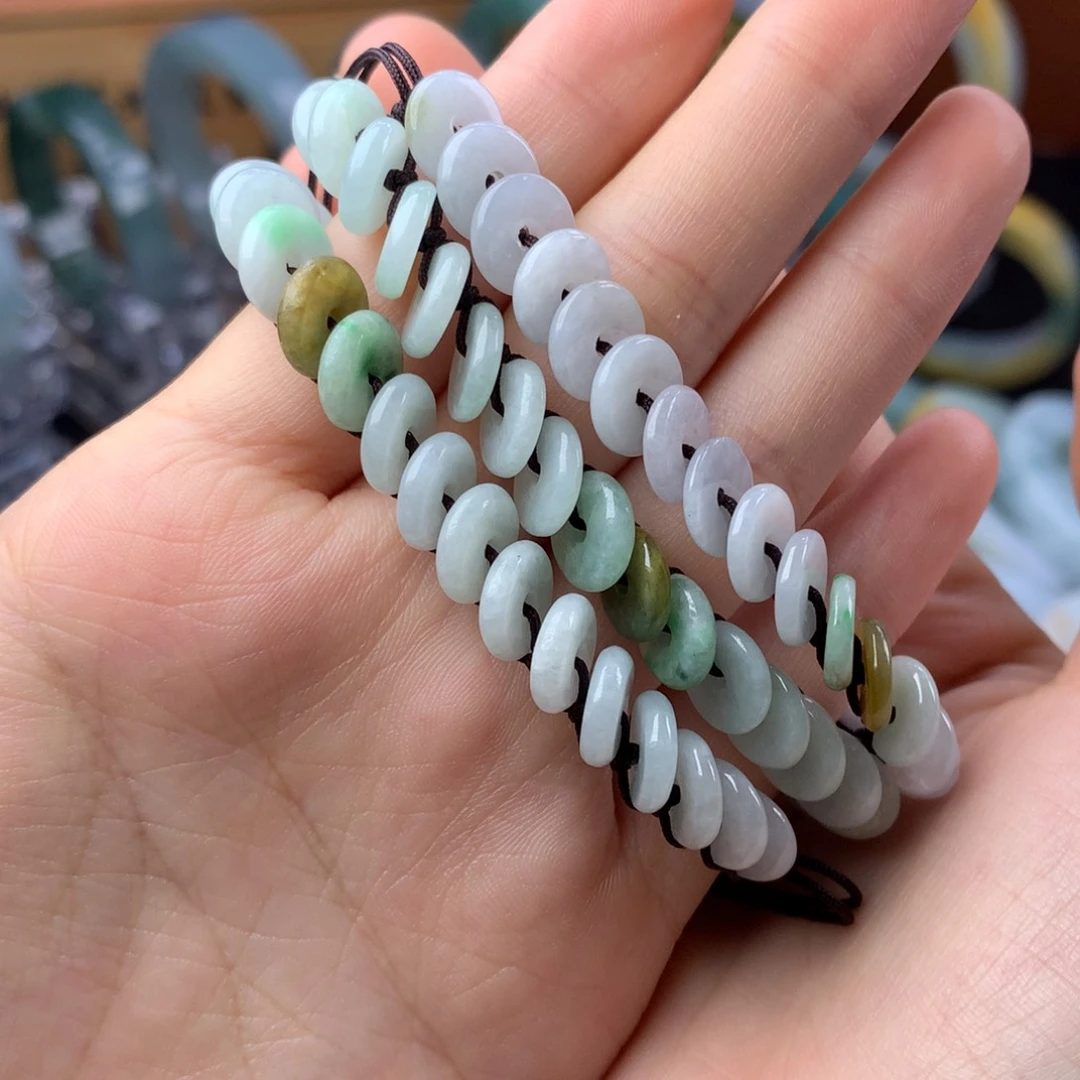 未镶嵌手链翡翠多样性发货发一件