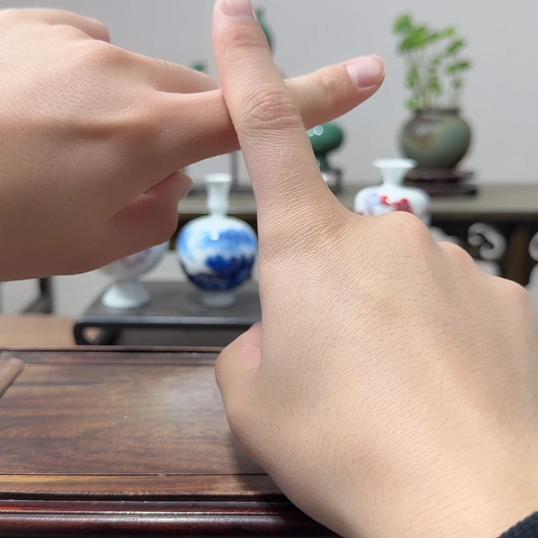 水***华陶瓷手工非常迷你小花器
