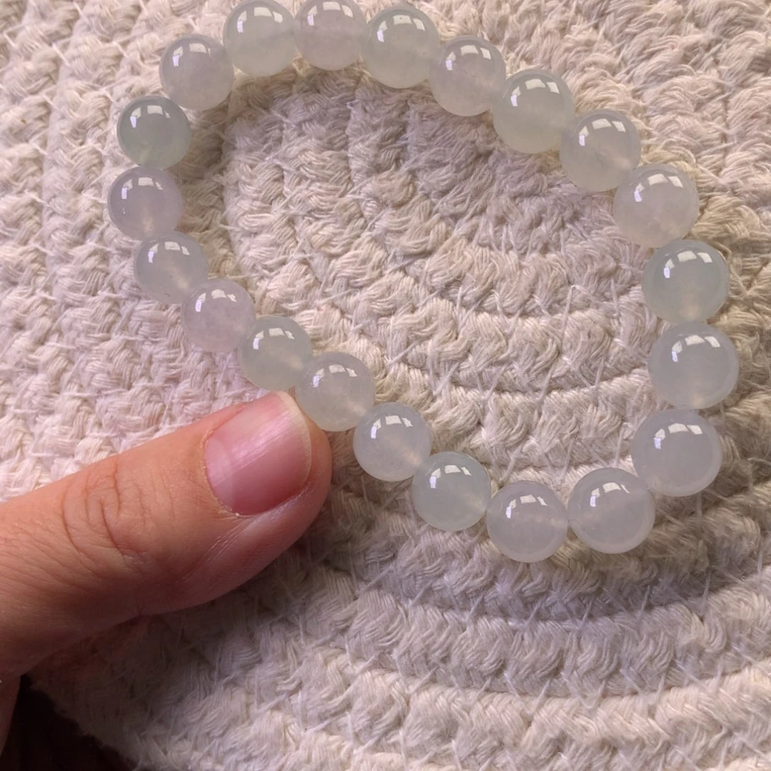 翡翠未镶嵌颈饰天然翡翠卡9手串定金款