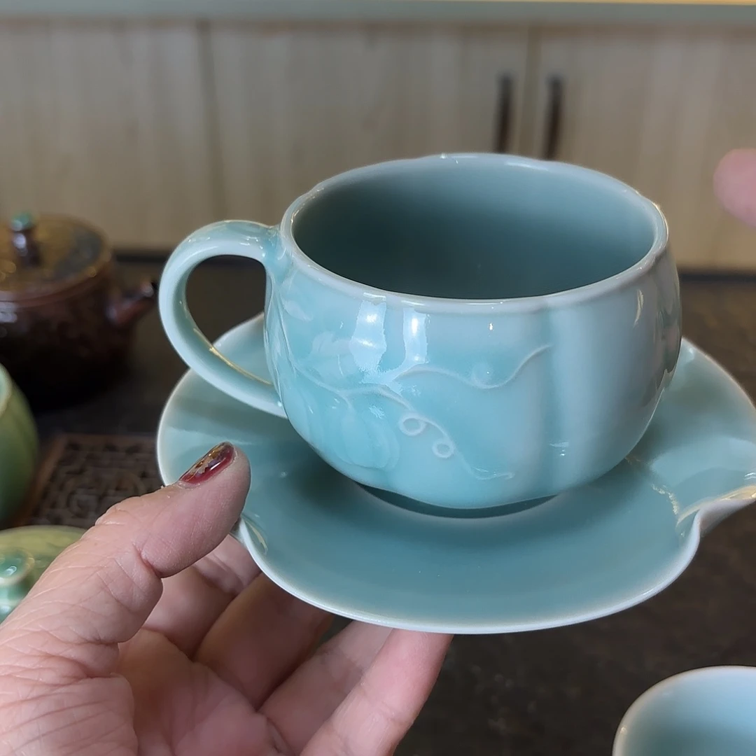 小米茶器龙泉云间青瓷