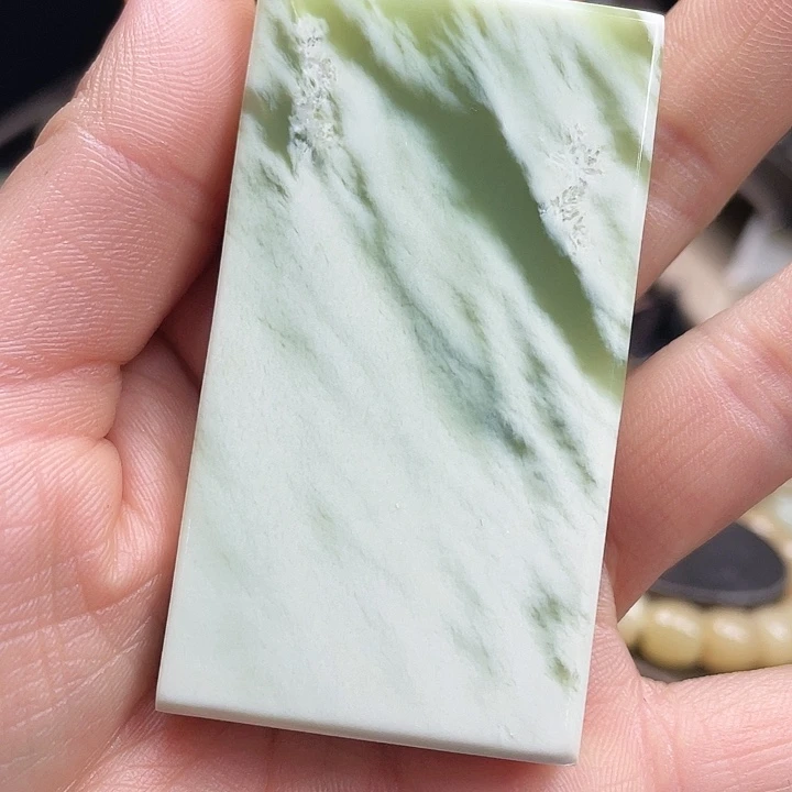 岫岩河磨玉（透闪石质玉）未镶嵌颈饰