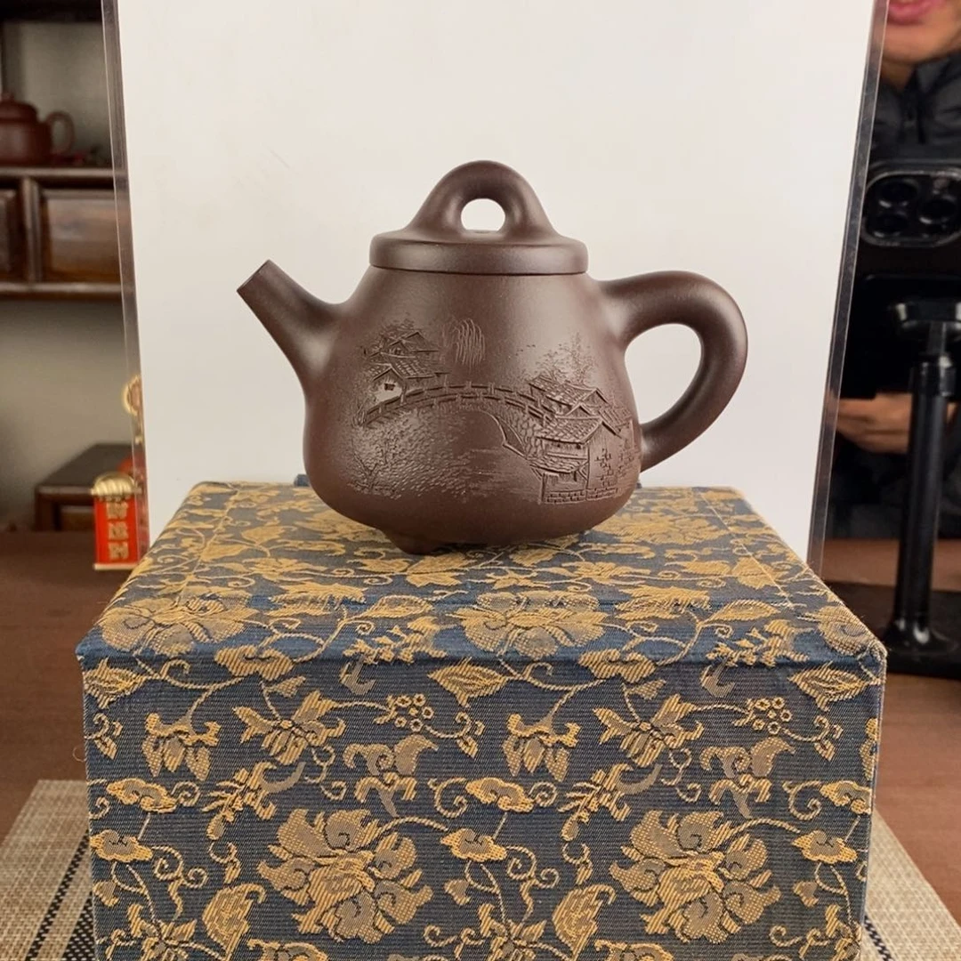紫砂茶壶宜兴紫砂工艺美术精品