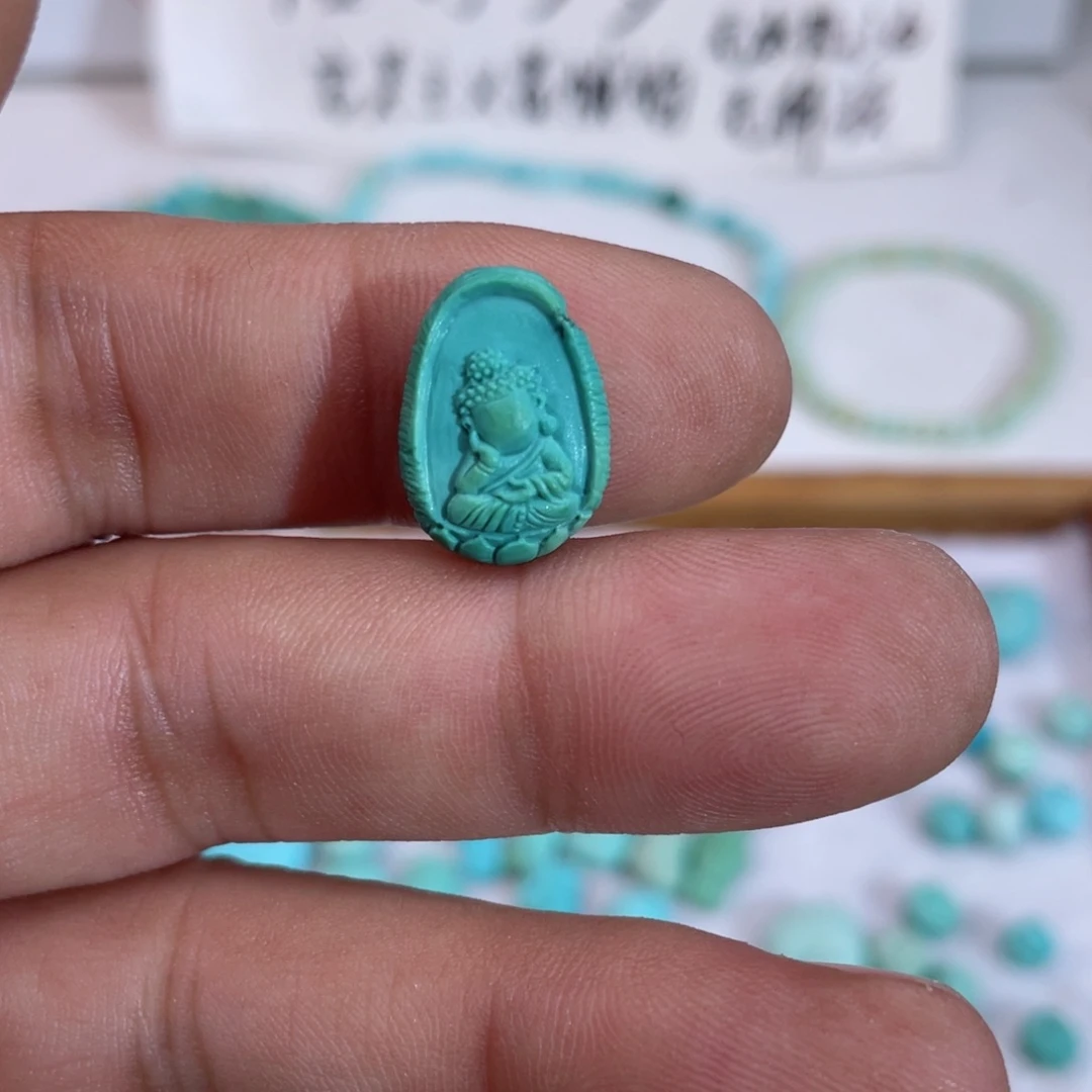 绿松石未镶嵌颈饰047