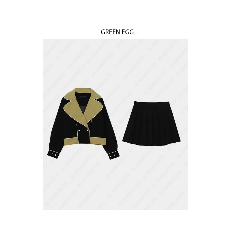 【狂欢价】Y838冬加肥胖mm条绒夹克设计感美式机车外套