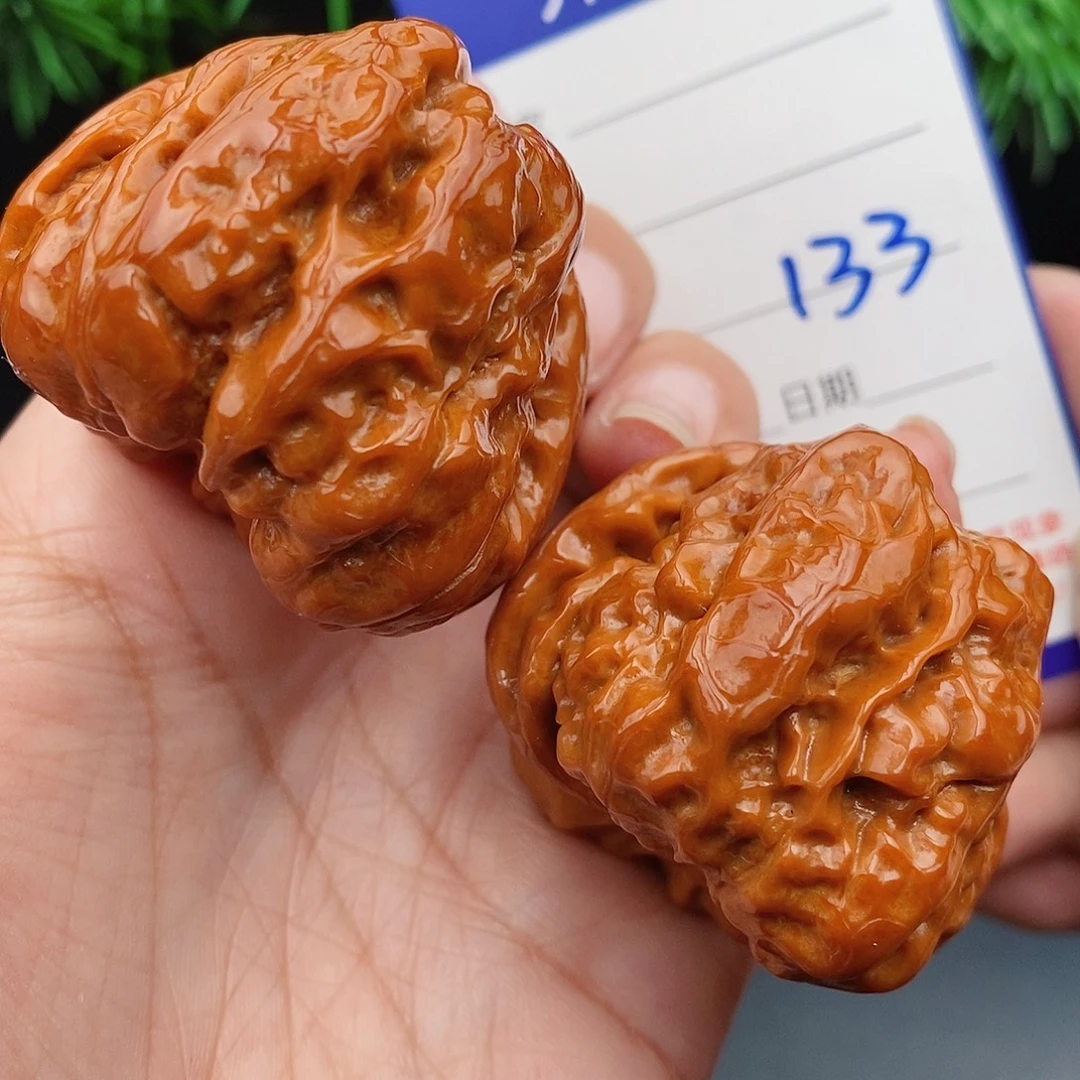 文玩核桃把件43蛤蟆头133