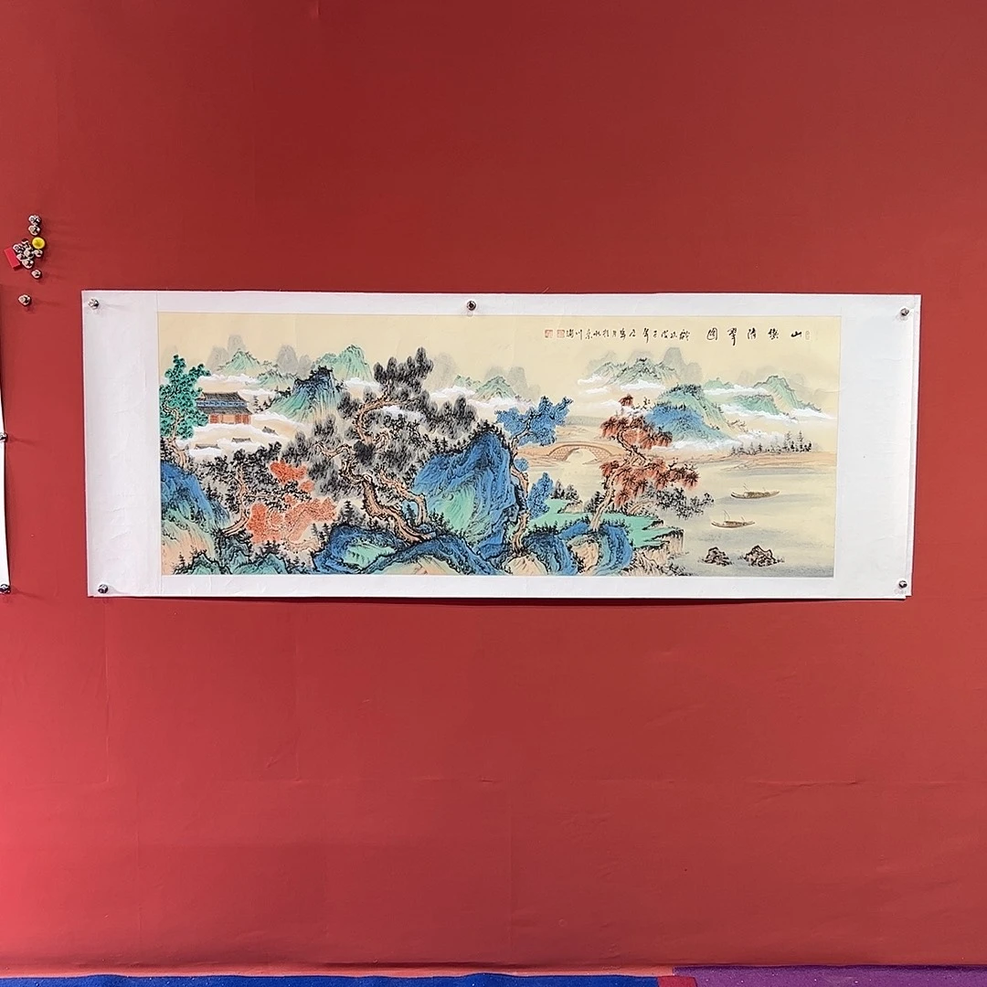 国画李川浦画家作品