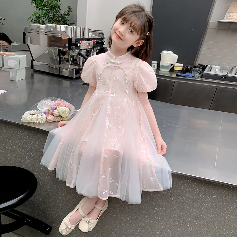 2025[现货断码清]女童公主裙蓬蓬纱裙子女孩连衣裙T3130001266