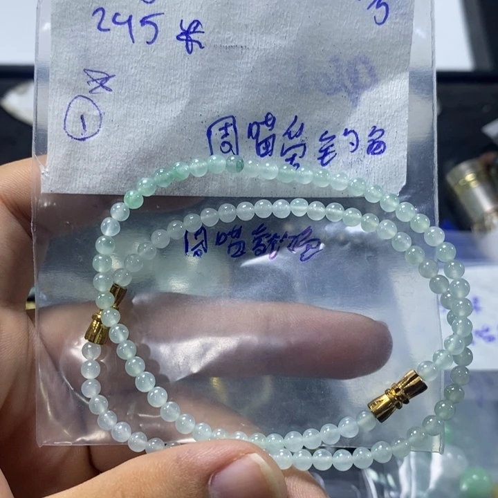 定制翡翠未镶嵌周****鱼天然缅甸A货翡翠