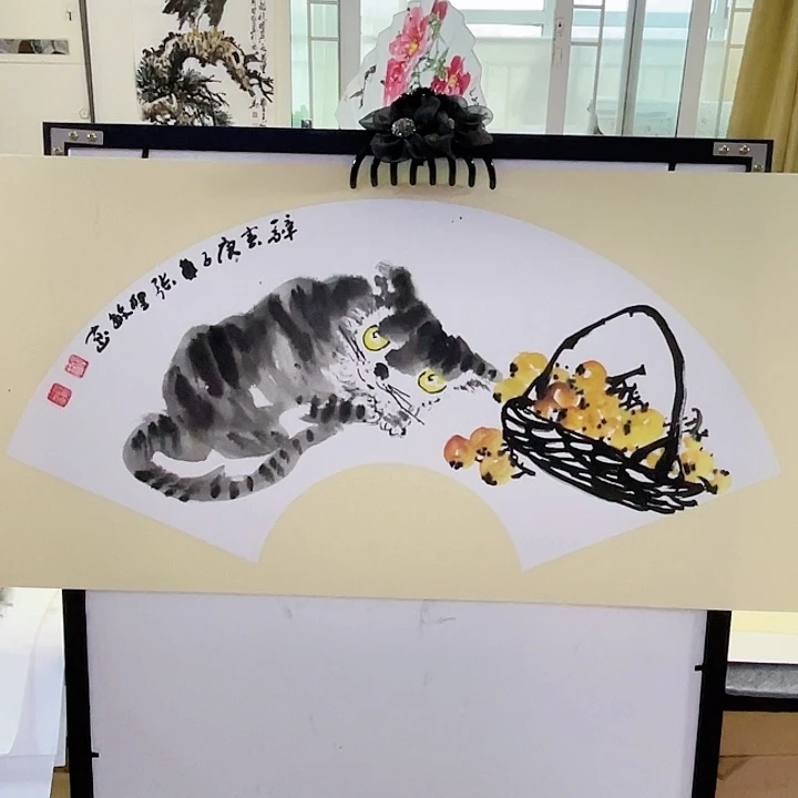 国画张圣敏先生纯手绘作品