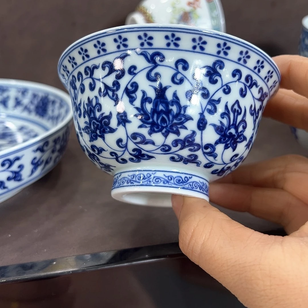 盖碗全场七景德镇景德镇景德镇陶瓷艺术