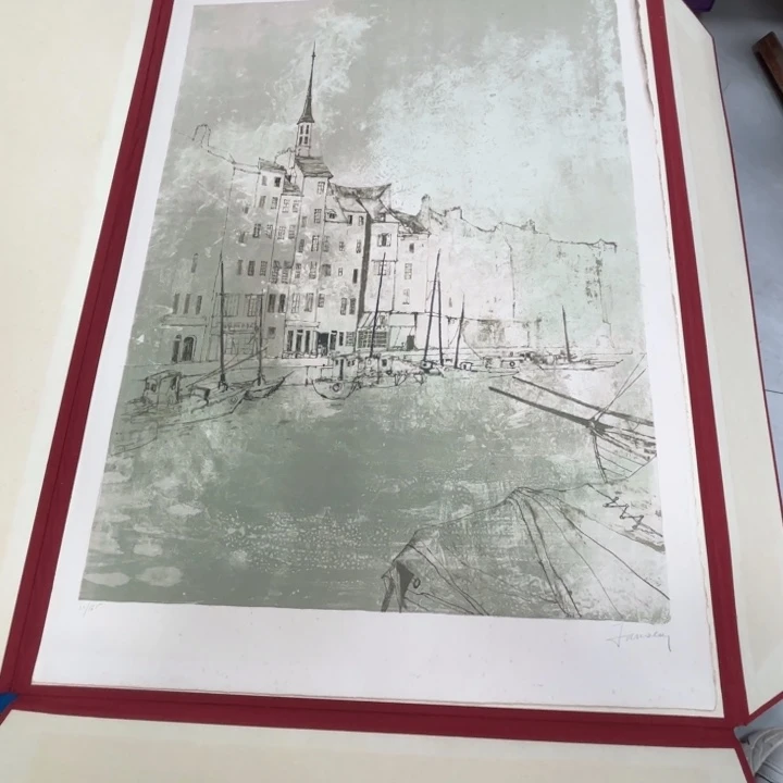 咪***呼版画中古物品不退换250