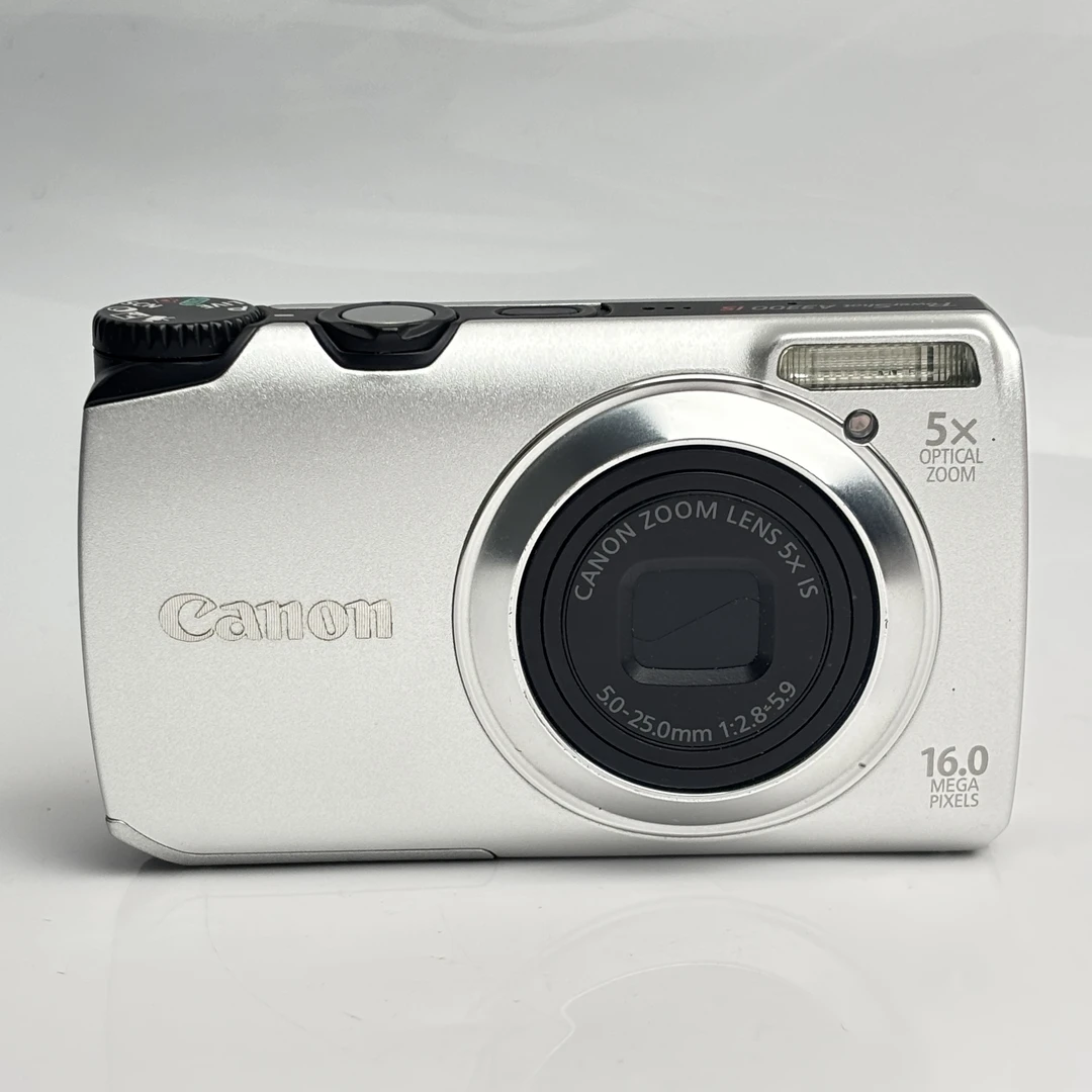 95新 Canon/佳能 a3300银色精品原盒1600万像素5倍变焦复古ccd