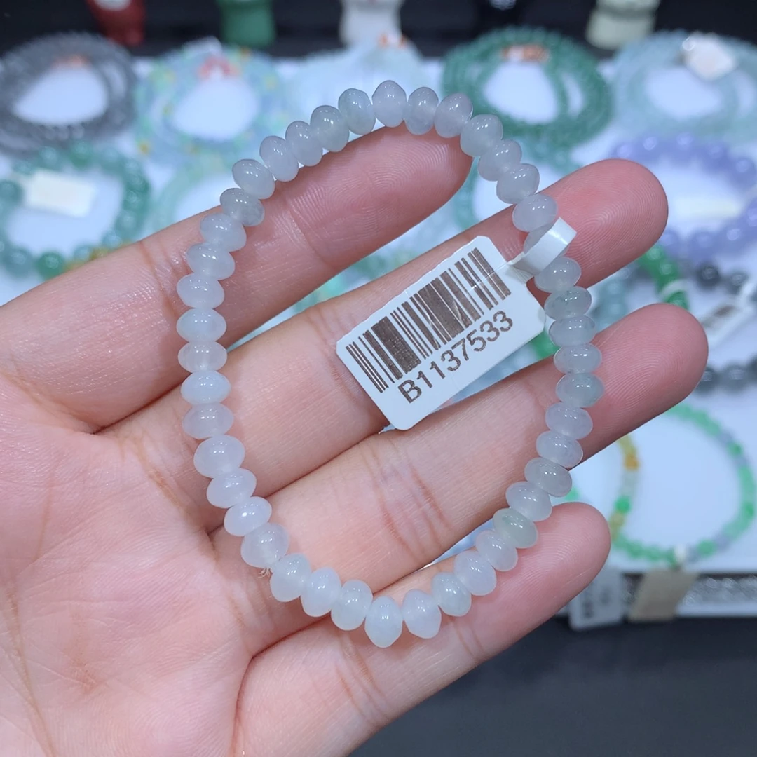 未镶嵌手串翡翠天然
