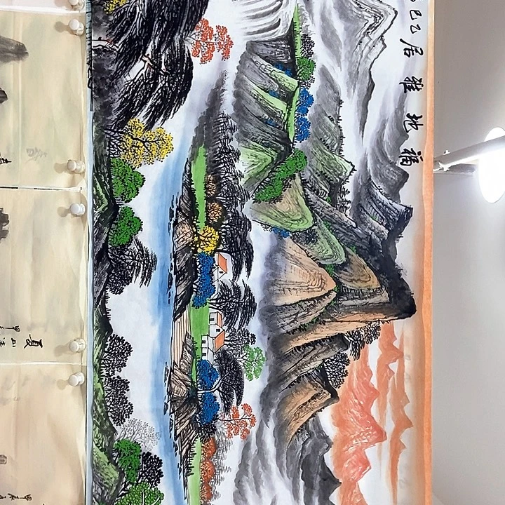 小周画廊的直播间