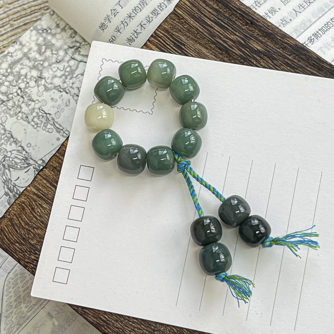 绿 珠老型桶辞旧手捻10*9mm    G-B042030