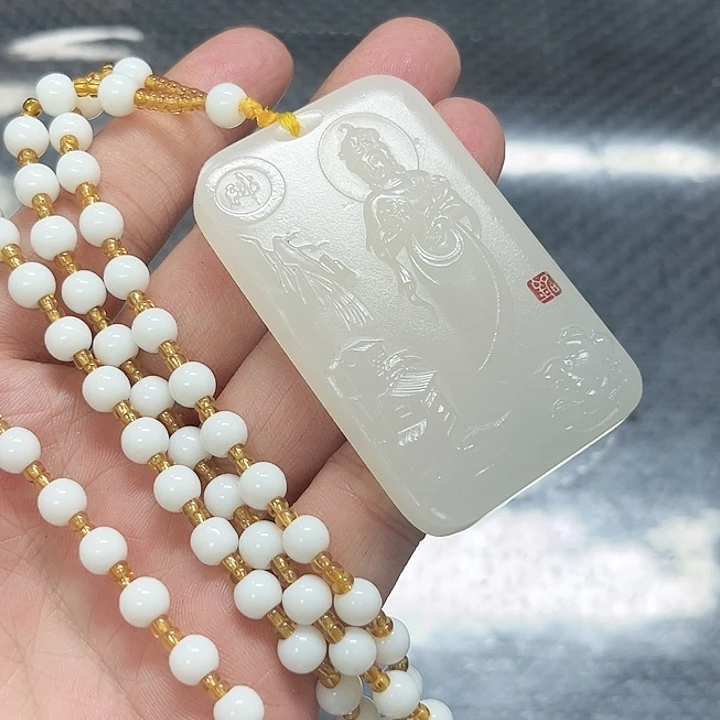 和田玉（糖玉）未镶嵌颈饰