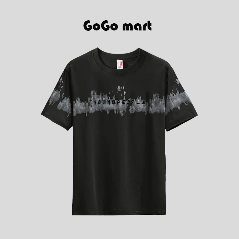 男士百搭舒适休闲夏季圆领上衣短袖