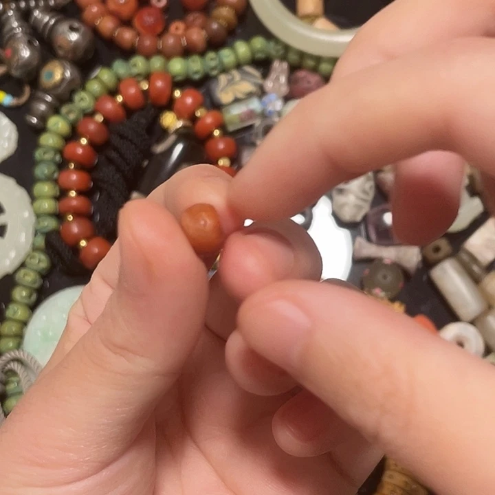 玛瑙/玉髓合金手链