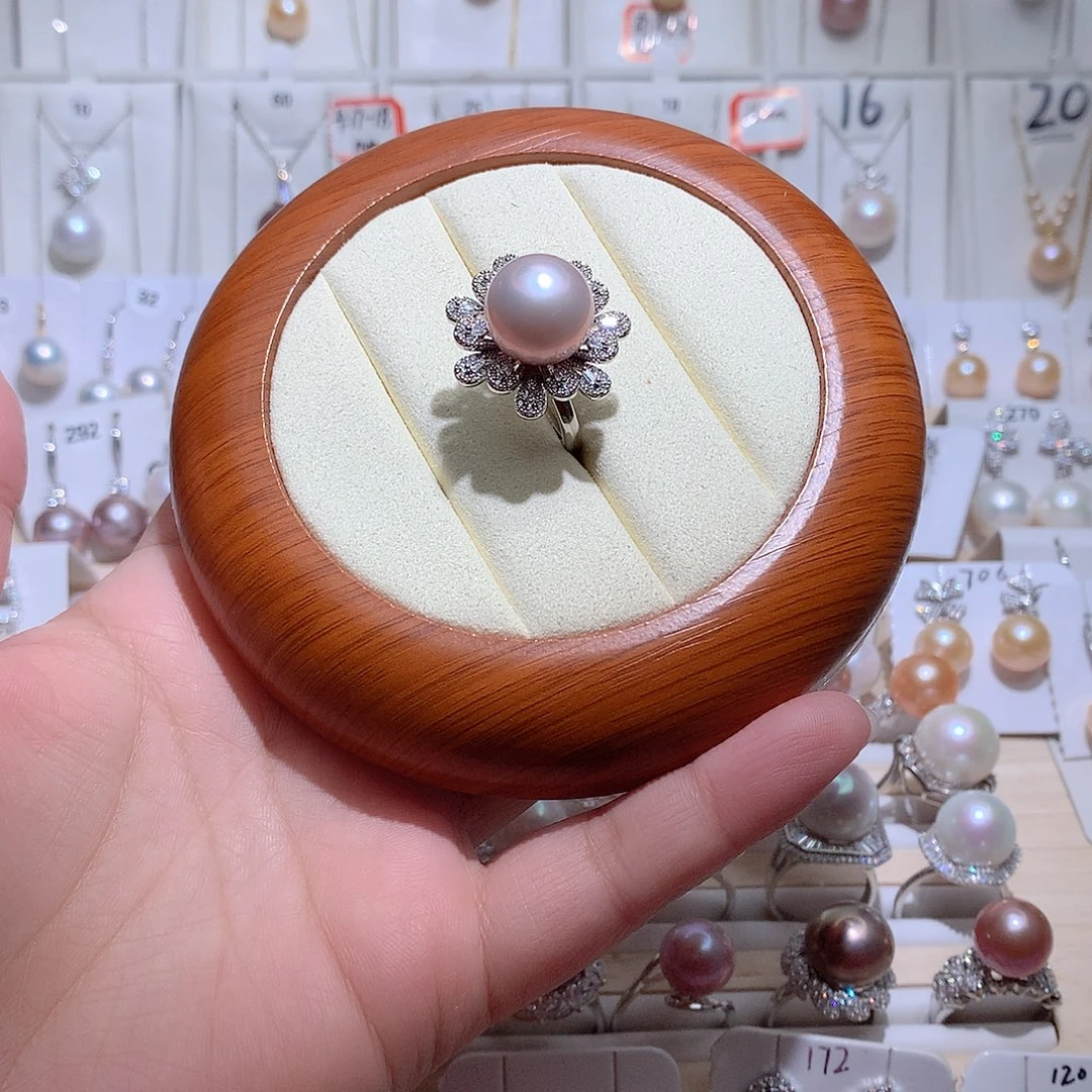 戒指未镶嵌淡水珍珠CC13.8mm