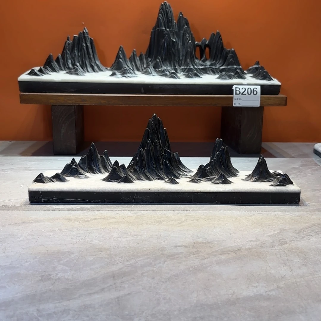 摆件善**下灵璧石奇石摆件