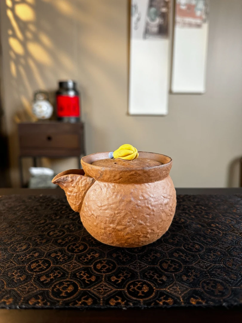 老岩泥佛手宝瓶壶（CT243）+ 老岩泥佛手葫芦杯（CT263）