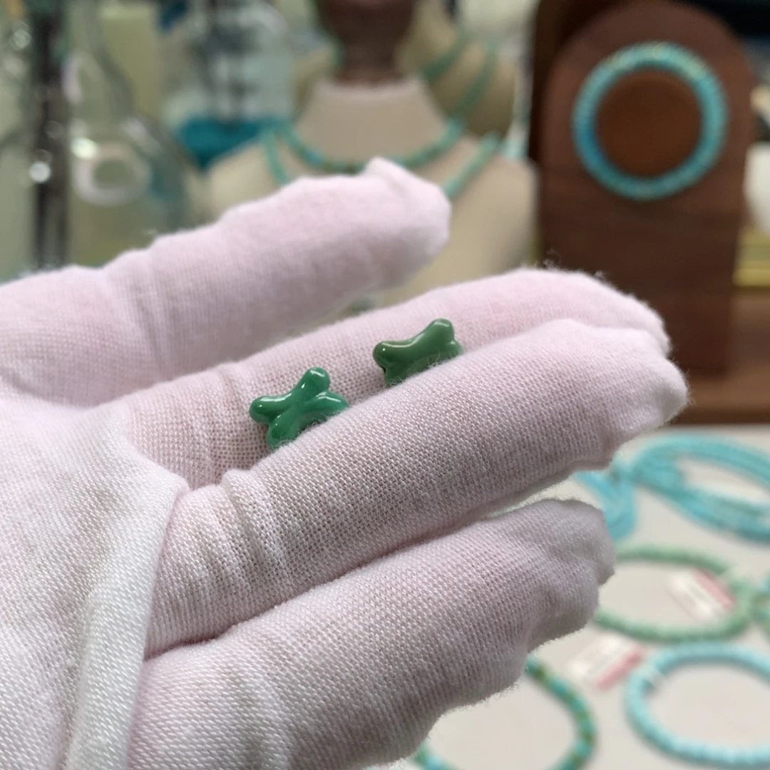 绿松石未镶嵌配饰