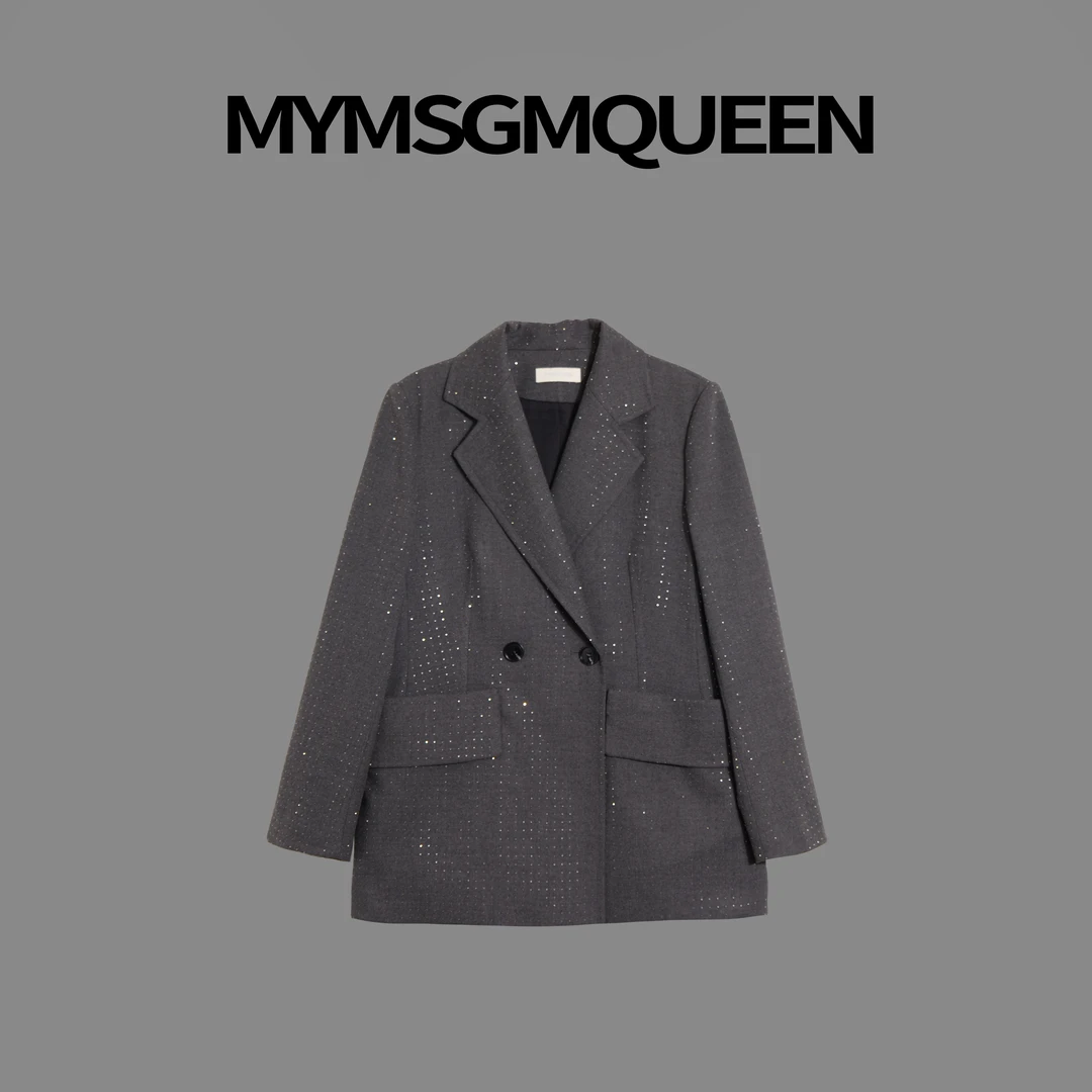 2夜幕挽歌重工烫钻高级感西服