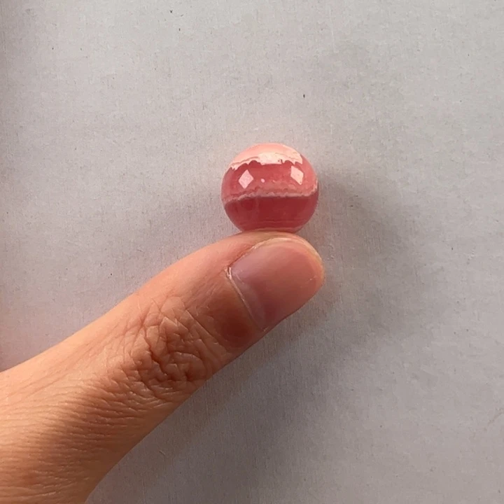 菱锰矿（红纹石）单珠未镶嵌W****g