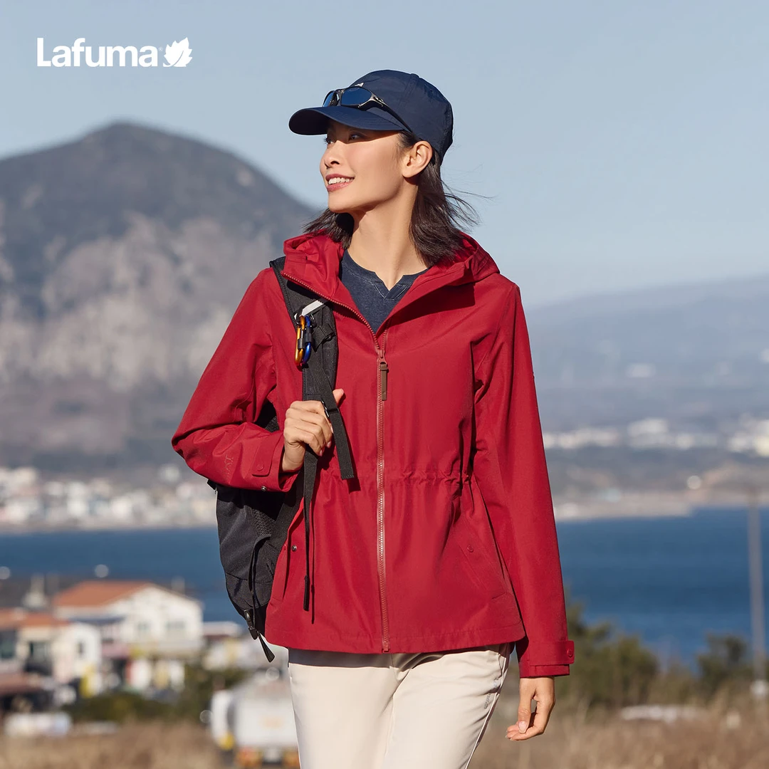 LAFUMA乐飞叶户外25秋冬防风防水冲锋衣II级女休闲夹克LFJA5CS62