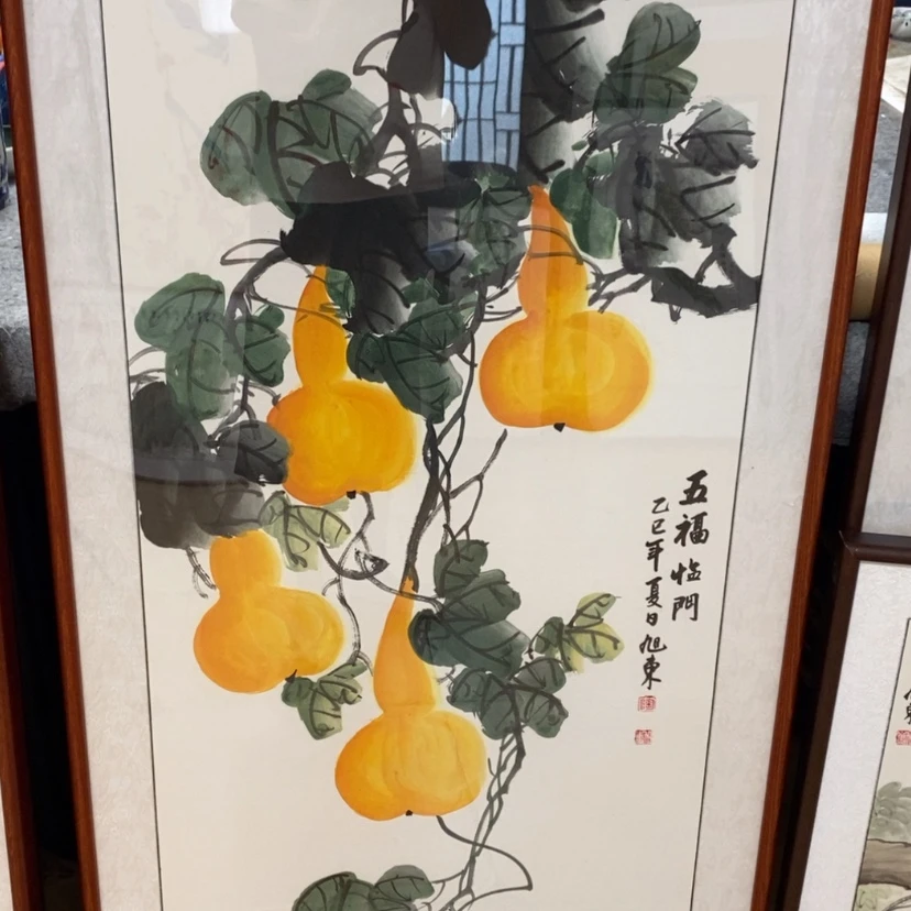【闪购商品】国画手绘国画带框