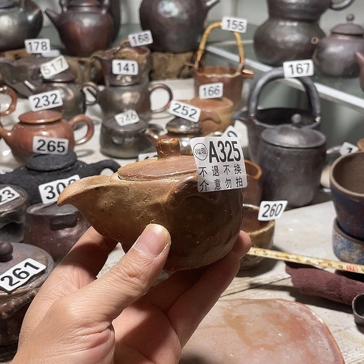 纯手工柴烧茶具精品