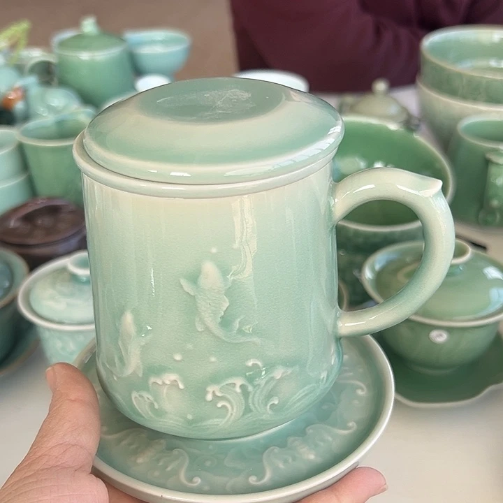 小米茶器龙泉青瓷