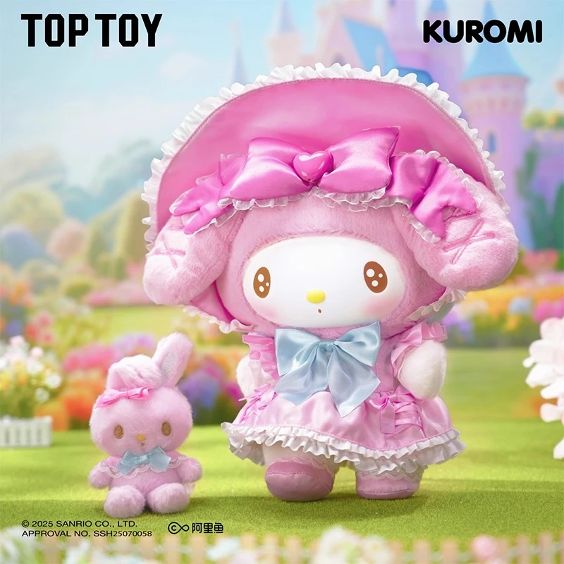 正版TOPTOY酷洛米美乐蒂甜美童话系列毛绒公仔桌面摆件女生日礼物